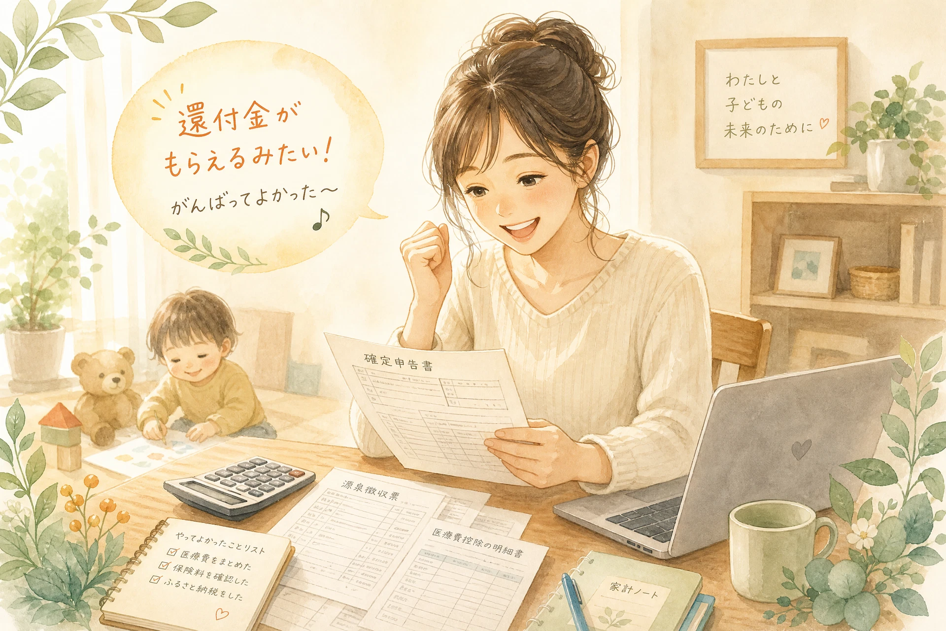 シングルマザーの確定申告・年末調整ガイド